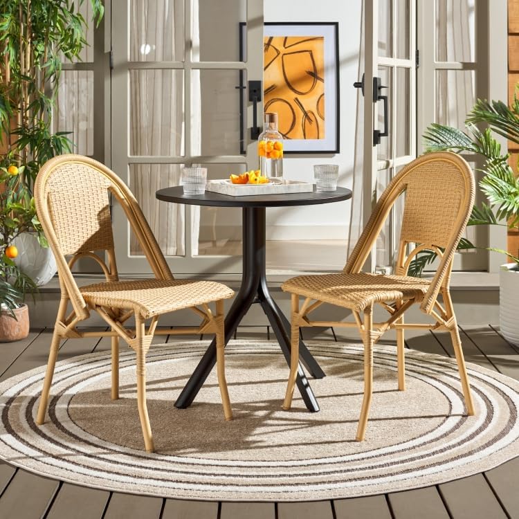 Torino Patio Dining Chair Set of 2 18"