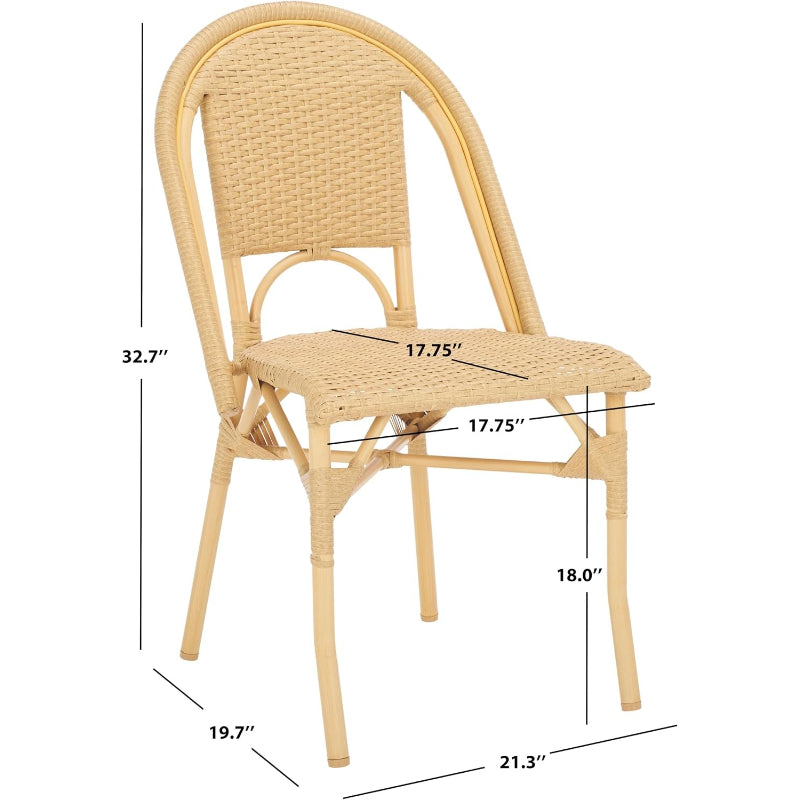Torino Patio Dining Chair Set of 2 18"